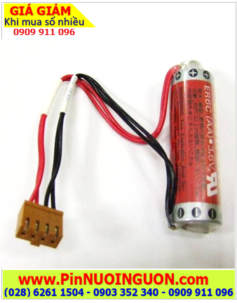 Maxell ER6C; Pin nuôi nguồn PLC Maxell ER6C lithium 3.6v AA 1800mAh chính hãng _Xuất xứ Nhật